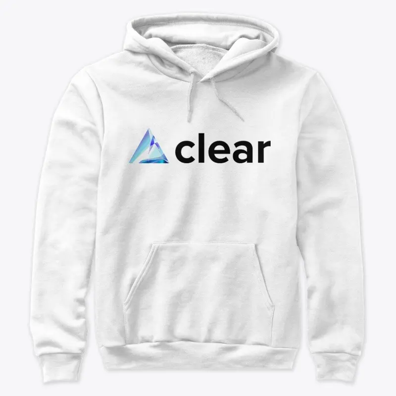 Classic Clear hoodie - Large Logo